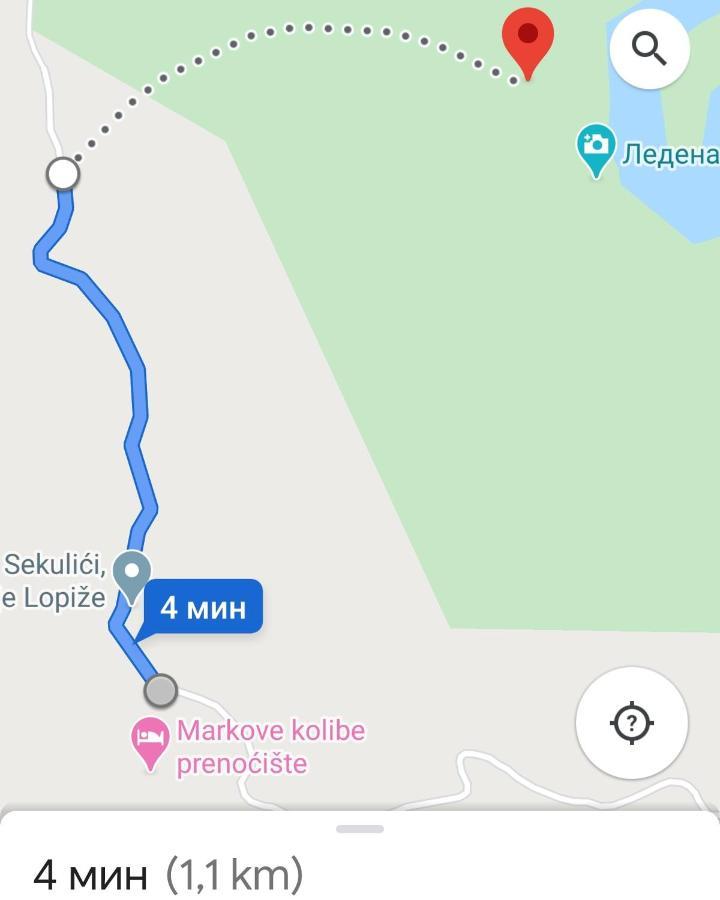 Markove Kolibe 1, Uvac,Vecaa Sjenica Exteriör bild